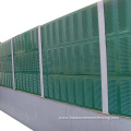 Inflatable noise barrier column soundproof materials